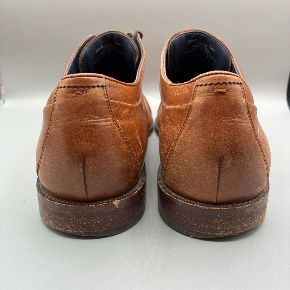 Cole Haan Grand 2.0 Harrison Men’s 14 M Chestnut Derby Cap Toe Oxford C32796